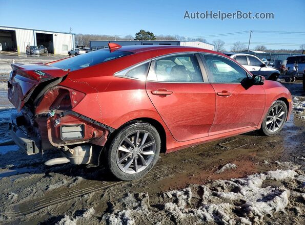 19XFC1F72LE006681 2020 HONDA CIVIC Red უკანა მარჯვენა