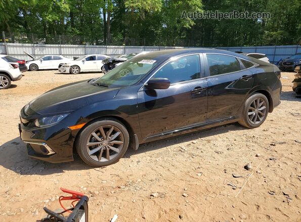 19XFC1F72ME004429 2021 HONDA CIVIC Black Передня ліва чверть