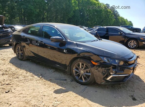 19XFC1F72ME004429 2021 HONDA CIVIC Black Передня права чверть