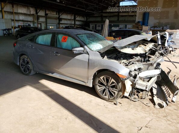 19XFC1F74GE020717 2016 HONDA CIVIC Серебряный Передняя правая четверть