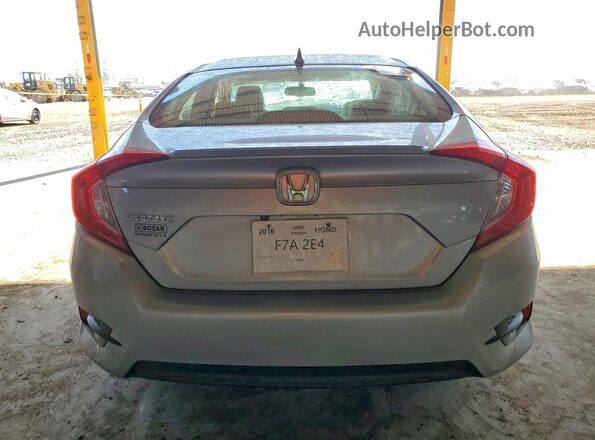 19XFC1F74GE020717 2016 HONDA CIVIC Серебряный Вид сзади