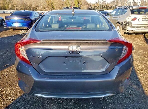 19XFC1F74ME200484 2021 HONDA CIVIC Серый Вид сзади