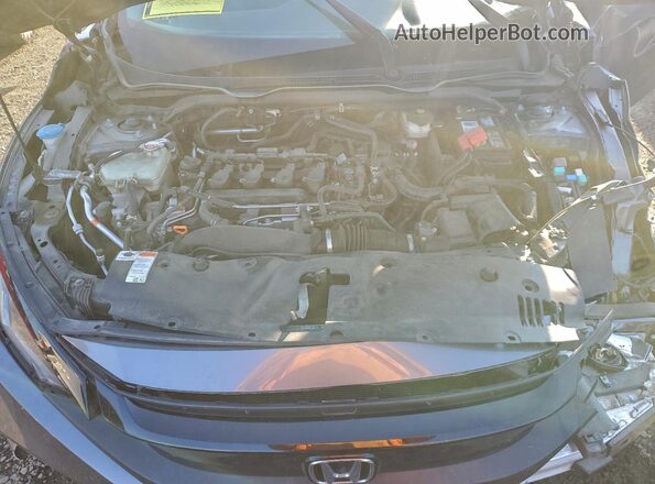 19XFC1F74ME200484 2021 HONDA CIVIC Серый Вид задней части салона