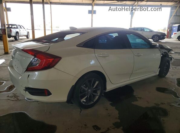 19XFC1F75KE011663 2019 HONDA CIVIC White Trasero derecho