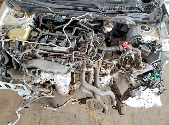 19XFC1F75KE011663 2019 HONDA CIVIC White Vista interior trasera