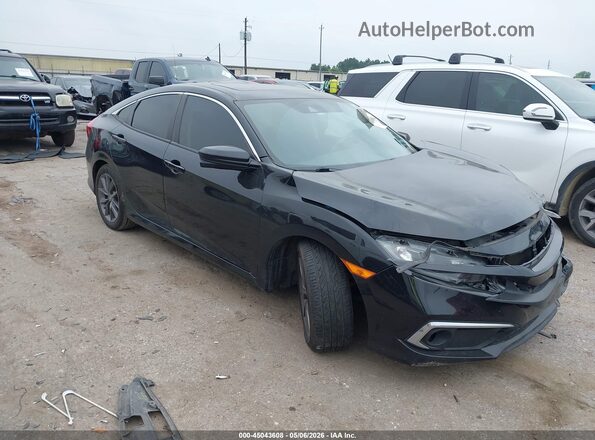 19XFC1F75LE208530 2020 HONDA CIVIC Black Przód prawy