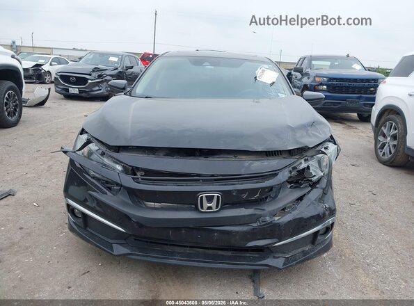 19XFC1F75LE208530 2020 HONDA CIVIC Black Widok deski rozdzielczej