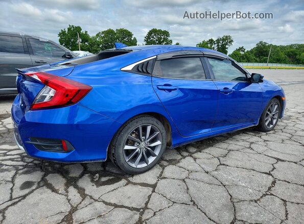 19XFC1F76KE012918 2019 HONDA CIVIC Синий Задняя правая четверть