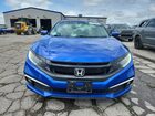 2019 Honda Civic Exl Синий vin: 19XFC1F76KE012918
