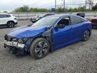 2016 Honda Civic Exl Blue vin: 19XFC1F77GE019884