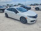 2019 Honda Civic Exl Белый vin: 19XFC1F78KE003265