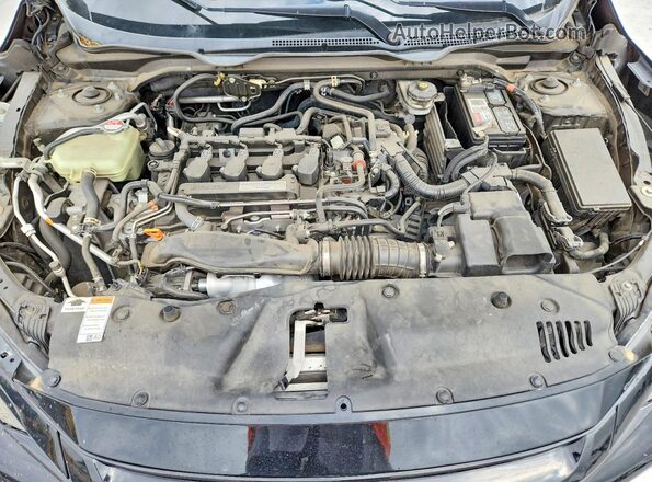 19XFC1F7XGE025789 2016 HONDA CIVIC Черный Вид задней части салона