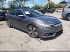 2016 Honda Civic Ex-l Gray vin: 19XFC1F7XGE031351