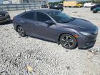 2016 Honda Civic Touring Серый vin: 19XFC1F91GE006064