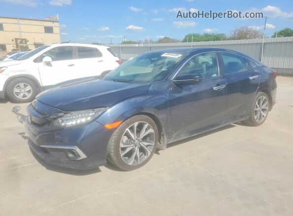 19XFC1F91LE013932 2020 HONDA CIVIC Blue Vista tres cuartos delantera izquierda