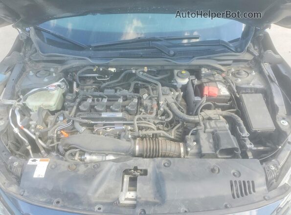 19XFC1F91LE013932 2020 HONDA CIVIC Blue Vista interior trasera