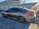2016 Honda Civic Touring Серый vin: 19XFC1F92GE205463