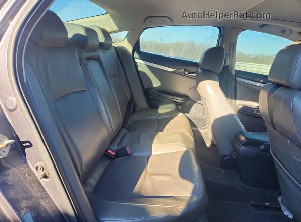 19XFC1F92GE205463 2016 HONDA CIVIC Серый Вид задних сидений