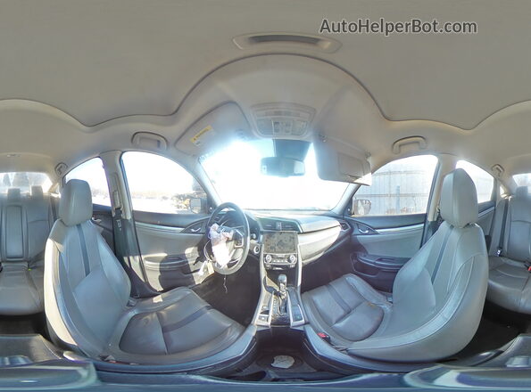 19XFC1F92GE205463 2016 HONDA CIVIC Серый Вид наклейки с VIN-кодом