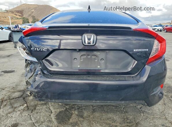 19XFC1F92GE206080 2016 HONDA CIVIC Black Widok z tyłu