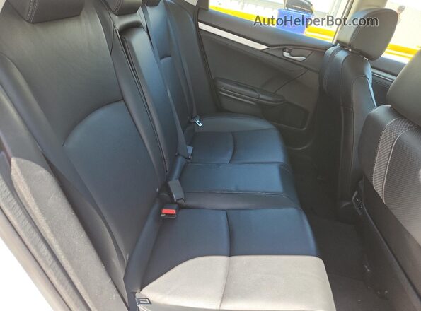 19XFC1F93LE008117 2020 HONDA CIVIC White Vista de los asientos traseros