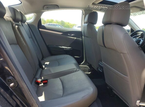 19XFC1F97GE215924 2016 HONDA CIVIC Blue Widok tylnych siedzeń