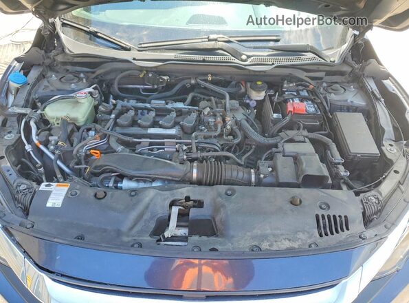 19XFC1F97GE215924 2016 HONDA CIVIC Blue Widok wnętrza z tyłu