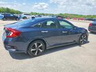 2016 Honda Civic Touring Blue vin: 19XFC1F97GE215924