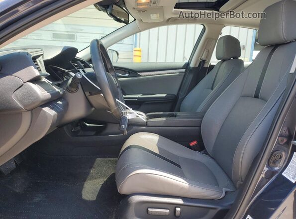 19XFC1F97GE215924 2016 HONDA CIVIC Blue Widok wnętrza z przodu