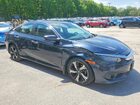 2016 Honda Civic Touring Blue vin: 19XFC1F97GE215924