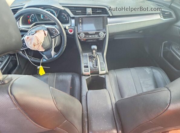 19XFC1F97HE013814 2017 HONDA CIVIC Black Dashboard view