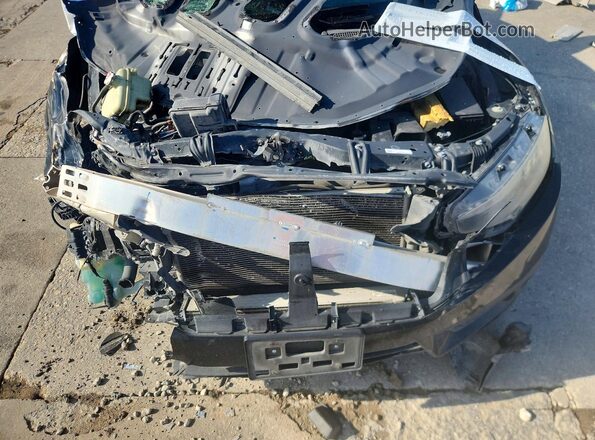 19XFC1F97HE013814 2017 HONDA CIVIC Black Rear interior view