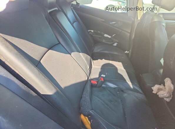 19XFC1F97HE013814 2017 HONDA CIVIC Black Rear seats view