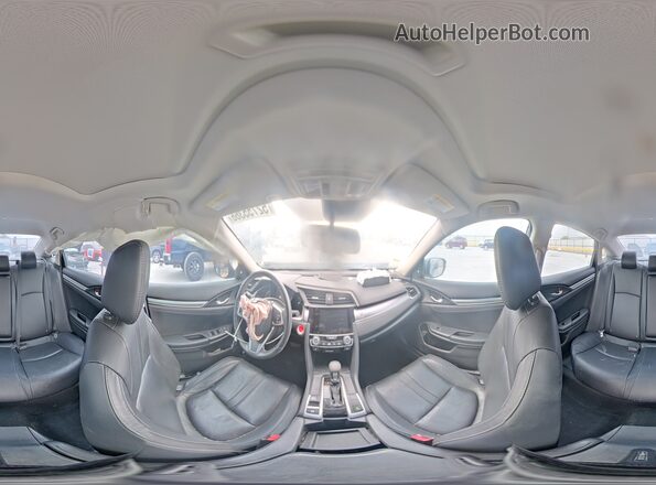 19XFC1F9XHE025990 2017 HONDA CIVIC Gray Вид наклейки з VIN-кодом