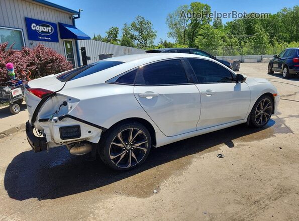 19XFC2E80LE024287 2020 HONDA CIVIC White Trasero derecho