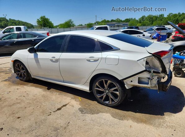 19XFC2E80LE024287 2020 HONDA CIVIC White Trasero izquierdo
