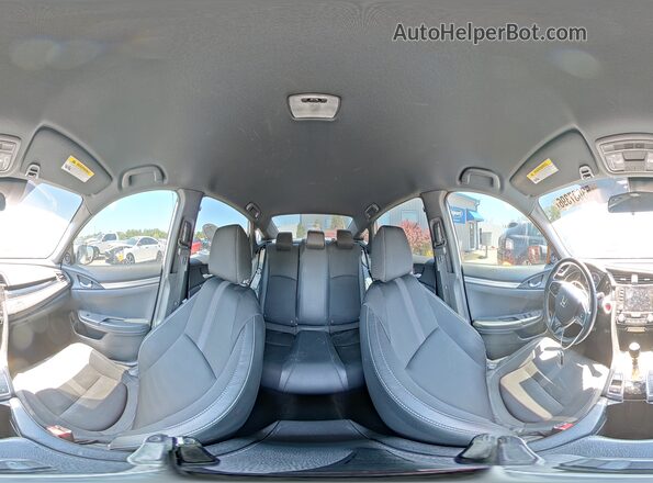 19XFC2E80LE024287 2020 HONDA CIVIC White Vista interior de 360 grados