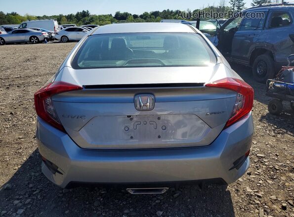 19XFC2E86KE010683 2019 HONDA CIVIC Silver Հետևի տեսք