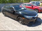 2016 Honda Civic Lx Black vin: 19XFC2F50GE051483