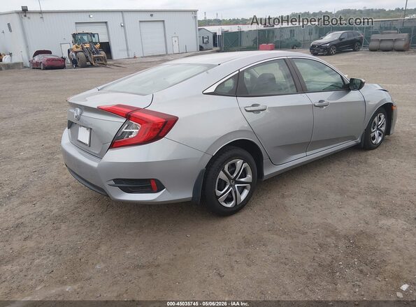 19XFC2F50HE224131 2017 HONDA CIVIC Серебряный Задняя правая четверть