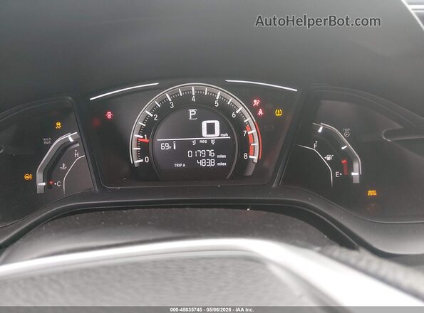 19XFC2F50HE224131 2017 HONDA CIVIC Серебряный Вид задних сидений