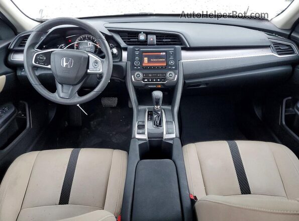 19XFC2F51GE026141 2016 HONDA CIVIC White წინა პანელის ხედი