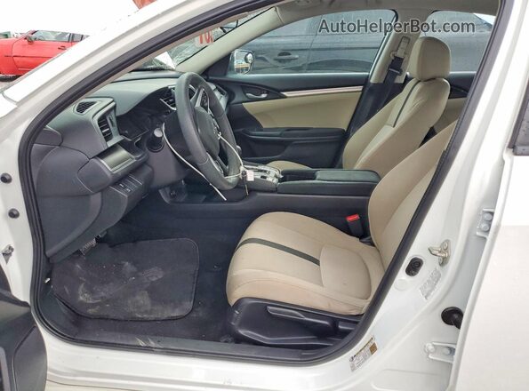 19XFC2F51GE026141 2016 HONDA CIVIC White წინა სალონის ხედი