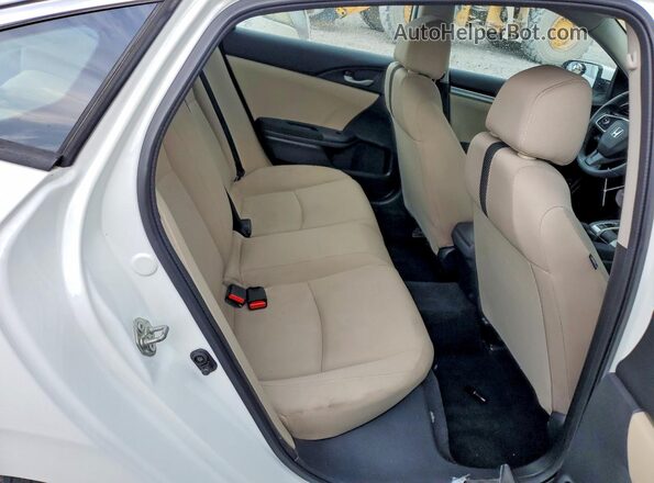 19XFC2F51GE026141 2016 HONDA CIVIC White უკანა სავარძლების ხედი