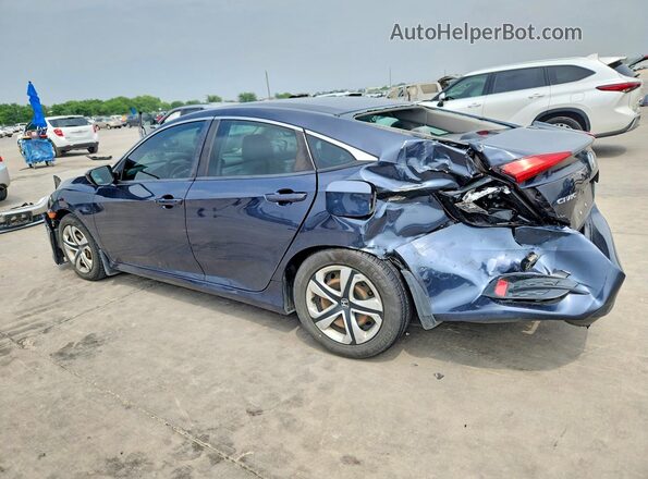 19XFC2F51GE031999 2016 HONDA CIVIC Blue Задня ліва чверть