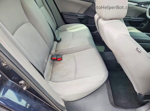 19XFC2F51GE031999 2016 HONDA CIVIC Blue Вид задніх сидінь