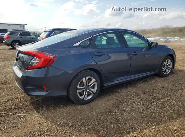 19XFC2F51GE076604 2016 HONDA CIVIC Blue Tył prawy