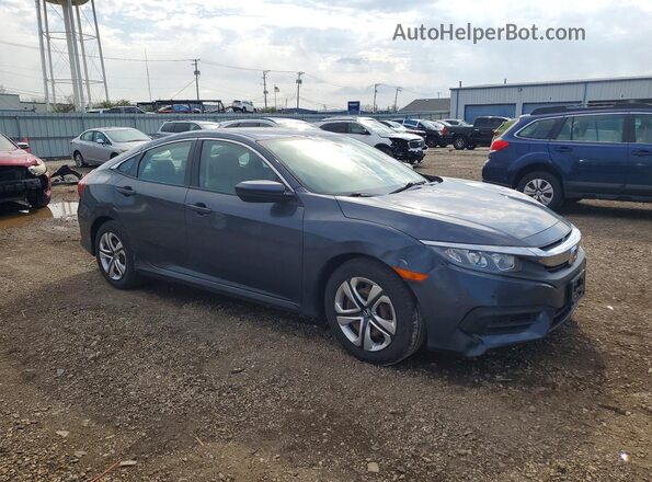 19XFC2F51GE076604 2016 HONDA CIVIC Blue Przód prawy