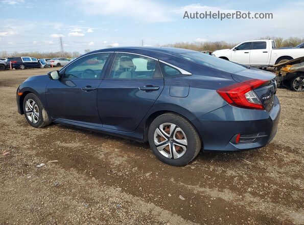 19XFC2F51GE076604 2016 HONDA CIVIC Blue Tył lewy