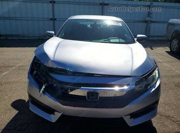 19XFC2F51GE096304 2016 HONDA CIVIC Серебряный Вид спереди